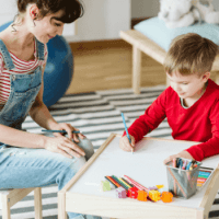 talente fördern, Kind, Kindererziehung, Mama mit Kind